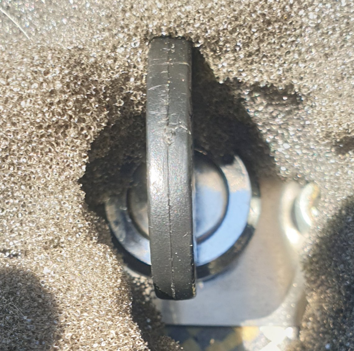 Hauptschalter
                    Kabinen-Rückwand